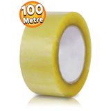 Vanckey 1 Adet Koli Bandı 45 Mm X 100 Mt Şeffaf Güçlü Yapışkanlı Kopmayan Bant Bandı