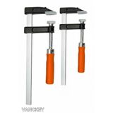 VANCKEY 2 Adet F Tipi İşkence 50x300mm ve 50x250 mm Ahşap Saplı Mengene