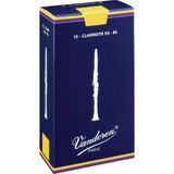 Vandoren CR1025 Traditional Bb Klarnet Kamışı No: 2.5 (Orta Seviye) - 10'lu Kutu | Orta Seviye İçin En Uygun Seçim, Kara