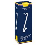 Vandoren CR1235 Traditional Bas Klarnet Kamışı No: 3.5 (Profesyonel) - 5'li Paket | Zengin Bas Tınısı, Dayanıklı Gövde Y