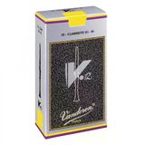 Vandoren Cr1935+ V12 Sib (Bb) Klarnet Kamışı No: 3.5+ (Profesyonel) - 10'Lu Kutu | Kalın Topuk Tasarımı Ve Zengin Harmonikler