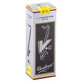 Vandoren Cr6225 V12 Bas Klarnet Kamışı No: 2.5 (Profesyonel) - 5'Li Paket | Profesyonel Seri, Kalın Topuk Tasarımı Ve Zengin Harmonikler