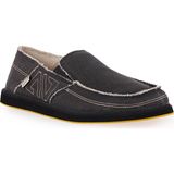 Vaneda Linen Espadril 1331 Keten Erkek Ayakkabı Siyah - 010-Siyah