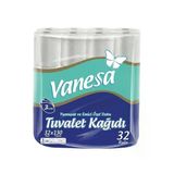 Vanesa 3 Katlı Tuvalet Kağıdı 32'li (6'li Paket)
