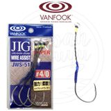 Vanfook Jigen Jws-51 Hibrid Telli Asist Iğnesi 4/0
