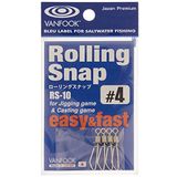 Vanfook RS-10 4 4 Adet Rolling Snap Klips