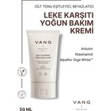 Vang Cilt Beyazlatıcı Krem, Leke ve Kararma Karşıtı, Aydınlatıcı & Cilt Tonu Eşitleyici, Arbutin + Niacinamid Destekli, Leke Karşıtı Krem 50 ml