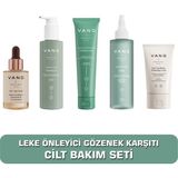 VANG Niasinamide Acne Serum + Yıkama Jeli + Peeling + Sivilce Tonik + Leke Karşıtı Krem