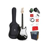Vangoa Elektro Gitar Seti Black