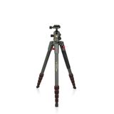Vanguard VEO 2 235AB Kırmızı Alüminyum Seyahat Tripodu VEO 2 BH-50 Top Head for Sony, Nikon, Canon, Fujifilm Aynasız, Kompakt Sistem Kamerası (CSC), DSLR