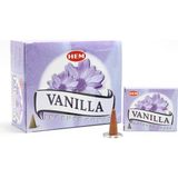 Vanilla Aromalı Konik Tütsü - Renkli - 1 lt
