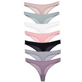 vanilya secret lingerie Pamuk Tanga 7'Li Paket (ÇOK RENKLİ, S/M)
