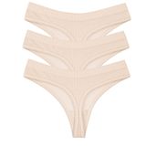 vanilya secret lingerie Pamuk Tanga (taş, M/L)
