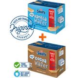 Vanilyalı Gofret 800 gr 3 Adet & Kakaolu Gofret 800 gr 3 Adet - 6 Adet