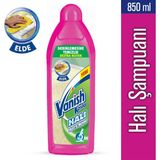 Vanish Kosla Halı Şampuanı 850 ml Ekstra Hijyen Elde Yıkama Derinlemesine Temizlik İçin