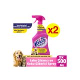 Vanish Kosla Pet Leke Çıkarıcı ve Koku Giderici Sprey 2x500 ml