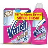 Vanish Kosla Tül 450 gr ve Parlatıcı 450 gr Tül Temizleme