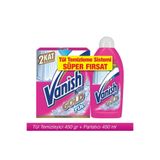 Vanish Kosla Tül Temizleyici 2'li Paket, Toz 450 gr + Parlatıcı 500 ml