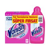 Vanish Kosla Tül Temizleyici Toz 450 gr + Parlatıcı 450 ml Deterjan