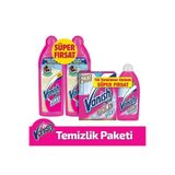 Vanish Leke Çıkarıcı Seti, Kosla Tül Toz 450 gr, Parlatıcı 450 ml, Halı Şampuanı 2x850 ml, Makinede Yıkama