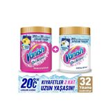 Vanish Oxi Action Deterjan Güçlendirici ve Leke Çıkarıcı Toz Beyazlar için 480 Gr + Renkliler için 480 Gr