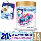 Vanish Oxi Action Kristal Beyaz Toz Deterjan Güçlendirici ve Leke Çıkarıcı 480 Gram - 400 ml