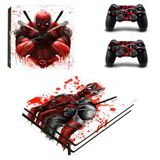 Vanknight Vinil çıkartma cilt çıkartmalar DP kapak PS4 Pro konsol denetleyicileri süper kahraman
