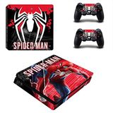Vanknight Vinil Çıkartması Cilt Çıkartmaları PS4 Slim S Konsol Kontrolörleri için Süper Kahraman Kapağı