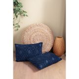 Vannes Home Bohem Punch Nakışlı Çift Taraflı 2'li Dekoratif Kırlent Kılıfı 35x45 cm