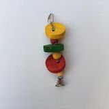 Vanpet Kuş Oyuncağı Şekilli Halkalar 25*6 Cm