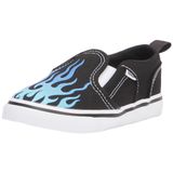 Vans Asher V Çocuk Günlük Ayakkabı, 21,5, VN0A2Z2YBA21, Siyah, Erkek çocuk