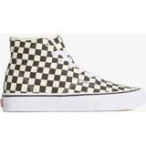 Vans Authentic Hi 2.0 Checkerboard Kadın Siyah Sneaker.-