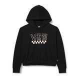 Vans Bayan Checkout kazak polar b sweatshirt, Siyah, XS