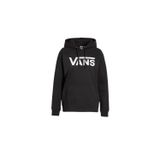 Vans Bayan Drop V Logo Kapüşonlu Kazak, Siyah, XXS