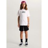 Vans Beyaz Erkek Çocuk Baskılı T-Shirt VN000TC9WHT1-VANS On Canvas Ss - 12 - 14 Yaş
