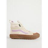 Vans Beyaz Kadın Süet Kanvas Waterproof Lifestyle Ayakkabı VN000CVTWHP1-MTE Sk8-Hi