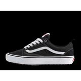 Vans Black/white Kadın Günlük Spor Ayakkabı Hafif Tekstil Malzeme Düz Tabanlı Konforlu Tasarım - Siyah - Beyaz