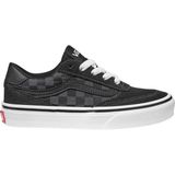 Vans Brooklyn Ls Çocuk Siyah Ayakkabı Silikon Malzeme ile Dayanıklı Tabanlı