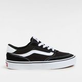 Vans Brooklyn Ls Kadın Spor Ayakkabı VN000DBWBA21 Siyah - Beyaz Hafif ve Esnek Taban Tipi ile Konforlu