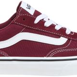 Vans Brooklyn Ls kız çocuk spor ayakkabısı, Süet kanvas koyu kırmızı Port Royale, 40 EU