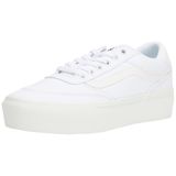 Vans Brooklyn Ls Platform kadın spor ayakkabısı, Kanvas Beyaz, 40.5 EU