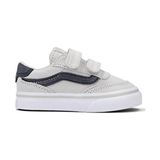 Vans Brooklyn Ls V Çocuk Gri Spor Ayakkabı Tekstil Malzemeden Düz Taban Kadın Kullanıcı İçin