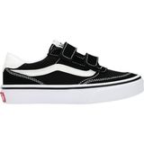 Vans Brooklyn Ls V Genç Siyah-Beyaz Spor Ayakkabı Erkek Düz Tabanlı Majority Leather Malzeme VN000DBRBA21 - Siyah - Beyaz