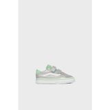 Vans Brooklyn LS V Logolu Cırt Cırtlı Sneaker Unisex Çocuk Ayakkabı VN000D7XEMK1 YEŞİL