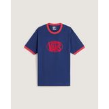 Vans Center Chest Rınger Tee Erkek Tişört VN000TXQFOB1 - M - Lacivert
