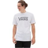 Vans Checkered Vans-B Erkek T-Shirt - Beyaz