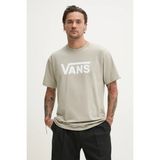 Vans Classic Erkek T-Shirt VN000GGGZUJ1 - Bej - XS