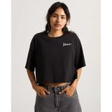 Vans Classic Script Kadın Siyah T-Shirt - Vn000qdf