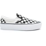 Vans Classic Slip-On Platform Kadın Siyah - Bej Sneaker VN00018EBWW1.-