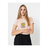 Vans Cosmic Ray Mini Ss Kadın T-shirt, Pudra, XS
